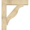 Ekena Millwork Funston Block Rough Sawn Bracket w/ Offset Brace, Douglas Fir, 8"W x 34"D x 38"H BKT0806X34X38FST05RDF - alternate 4